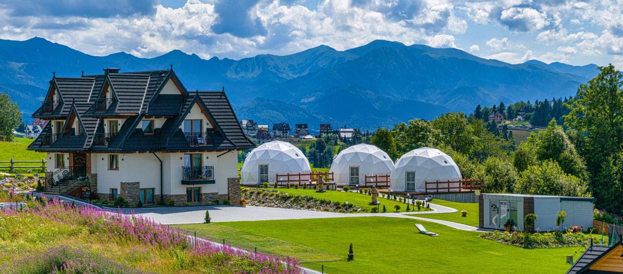Готель Tatry Mountain Glamp Z Jacuzzi Закопане Екстер'єр фото
