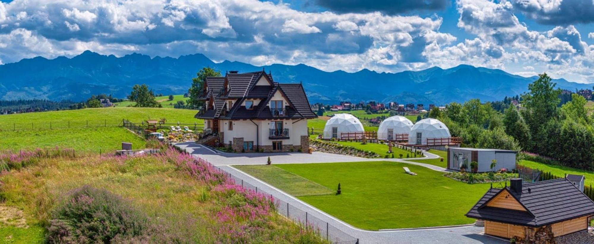 Готель Tatry Mountain Glamp Z Jacuzzi Закопане Екстер'єр фото